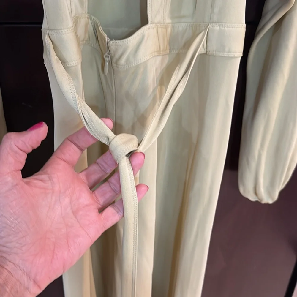NWT Rebecca Taylor open back maxi dress - Picture 5 of 15